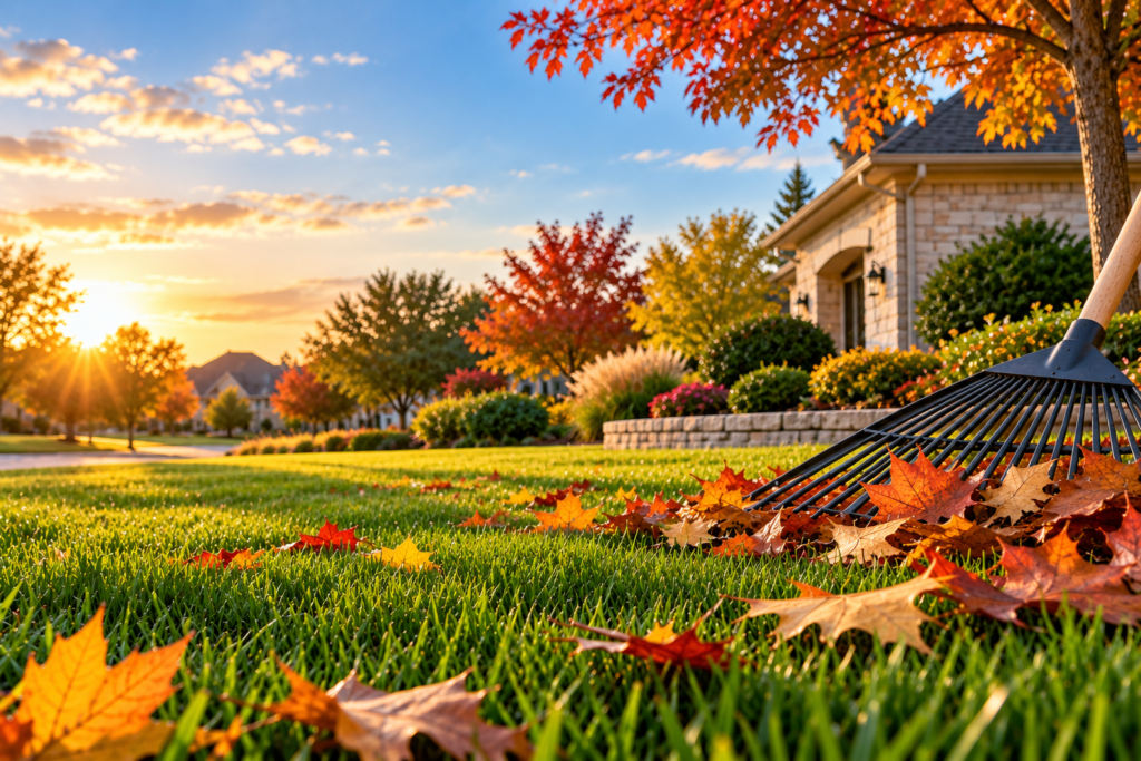 fall lawn care tips