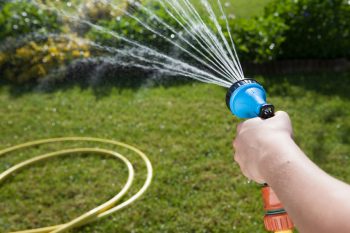 Watering to fix a patchy lawn